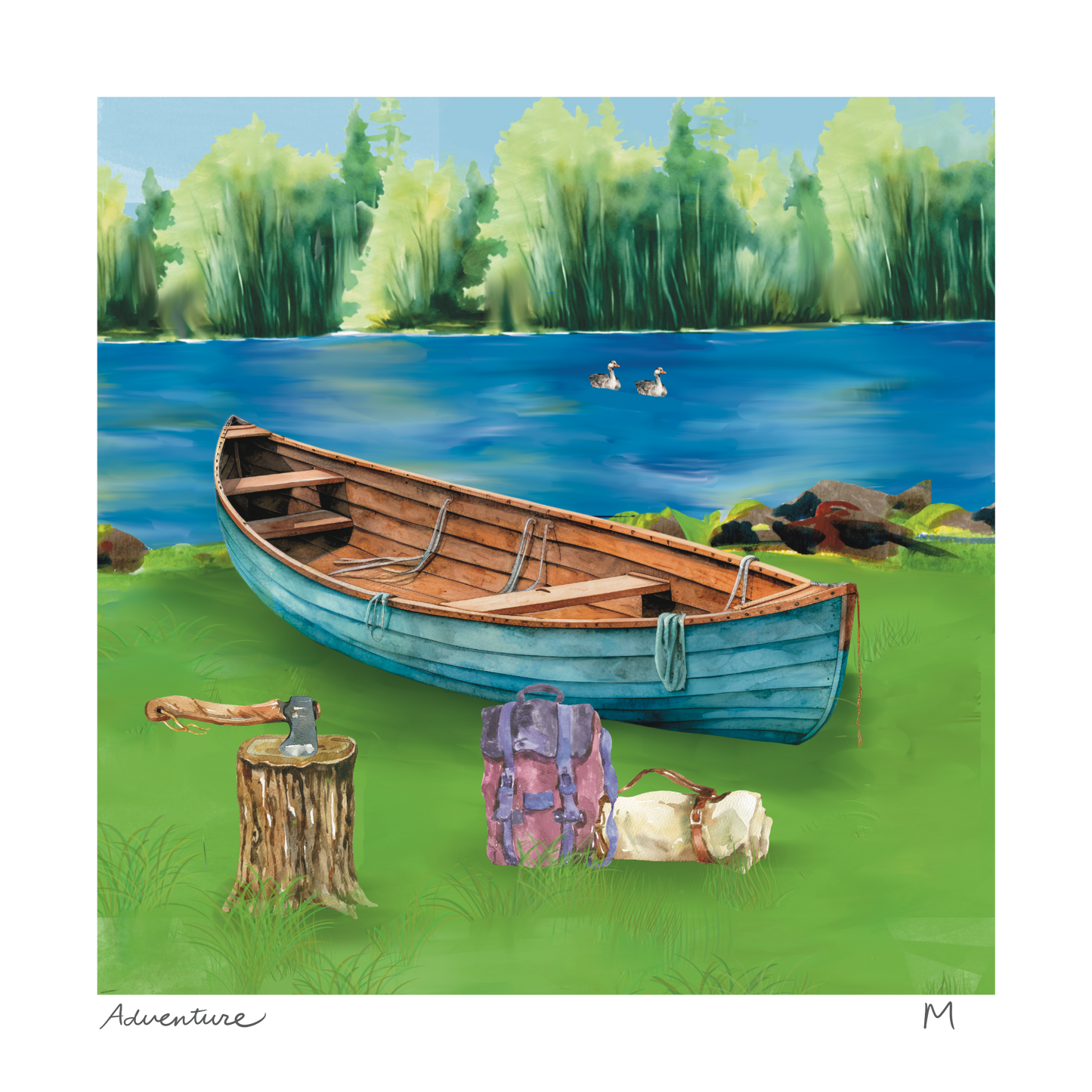 'Adventure' Art Print