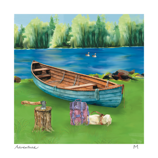 'Adventure' Art Print
