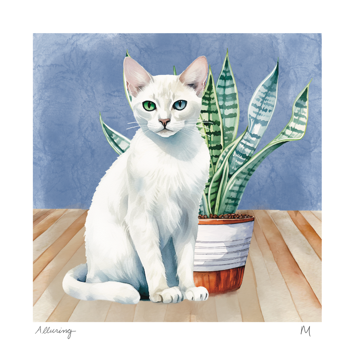 'Alluring' Art Print