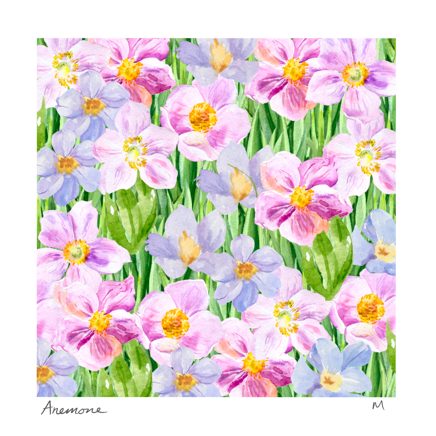 'Anemone' Art Print