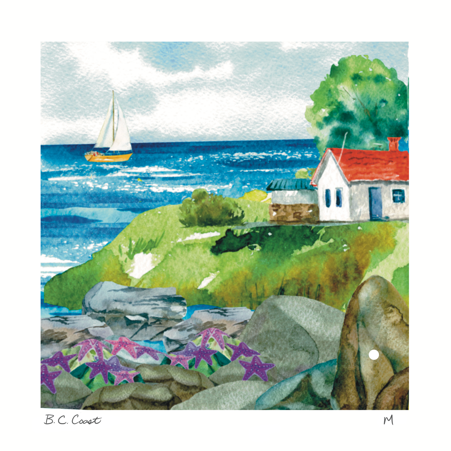 'B.C. Coast' Art Print