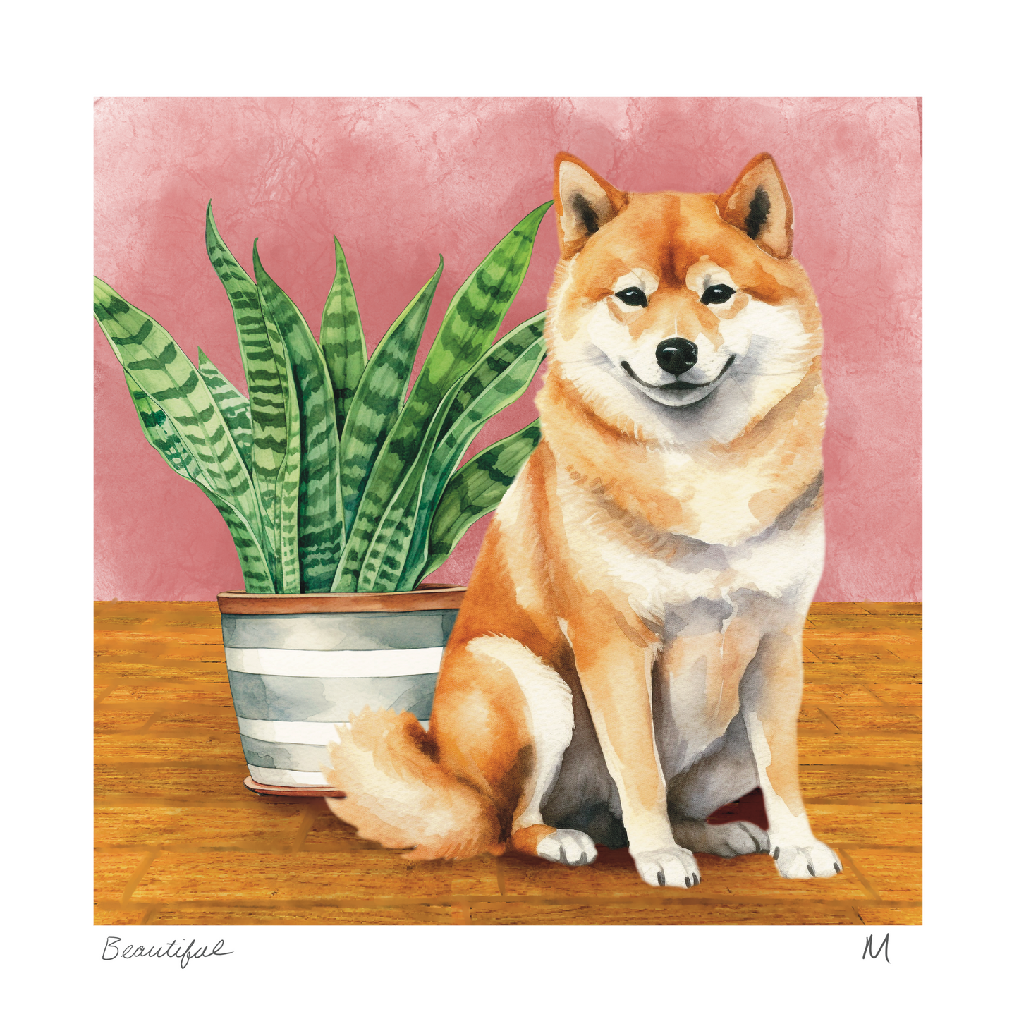 'Beautiful' Art Print