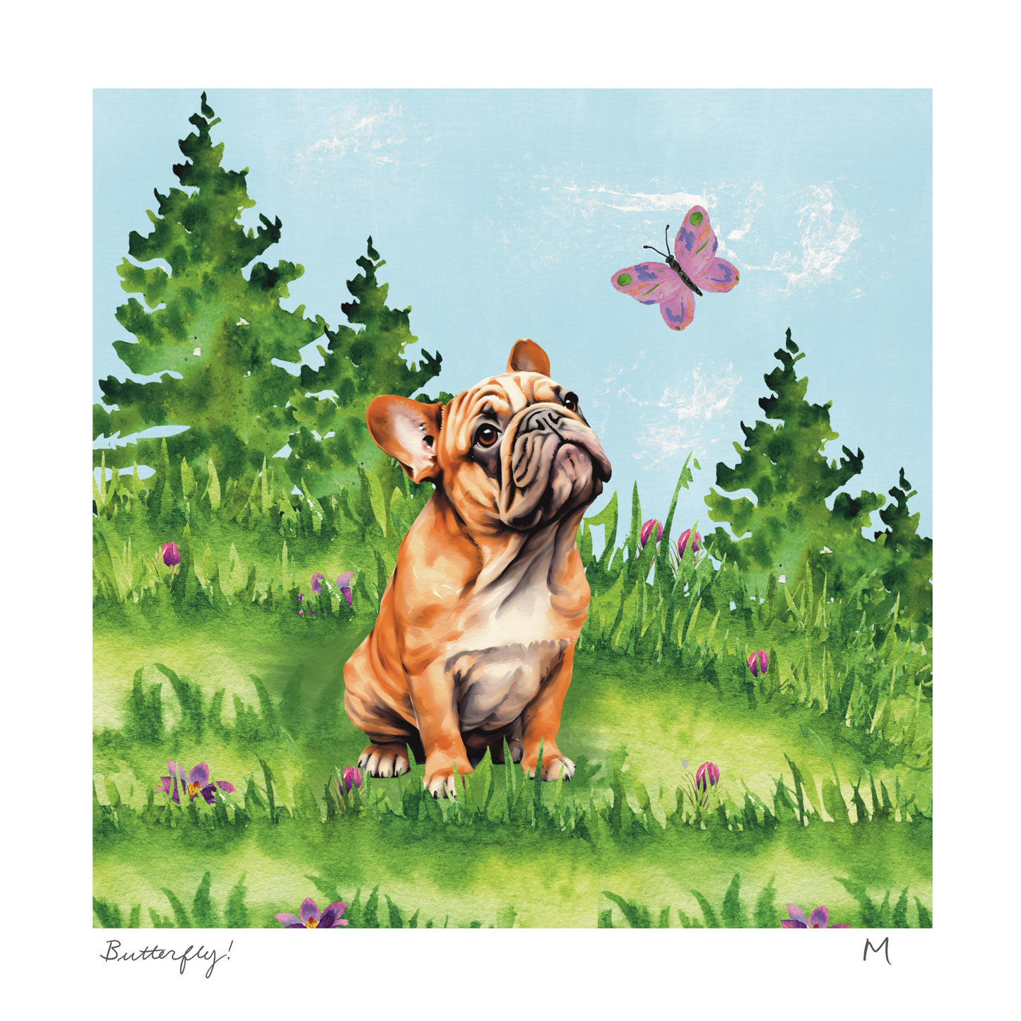 'Butterfly' Art Print