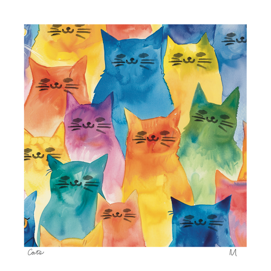 'Cats' Art Print