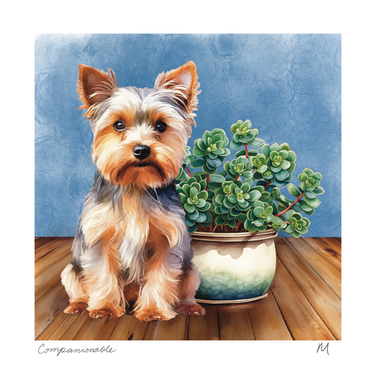 'Companionable' Art Print