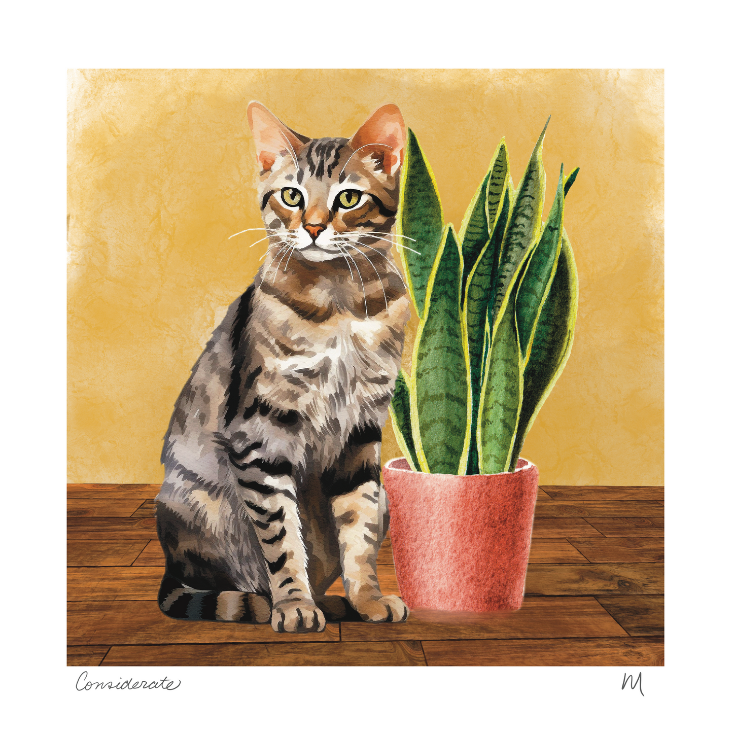 'Considerate' Art Print