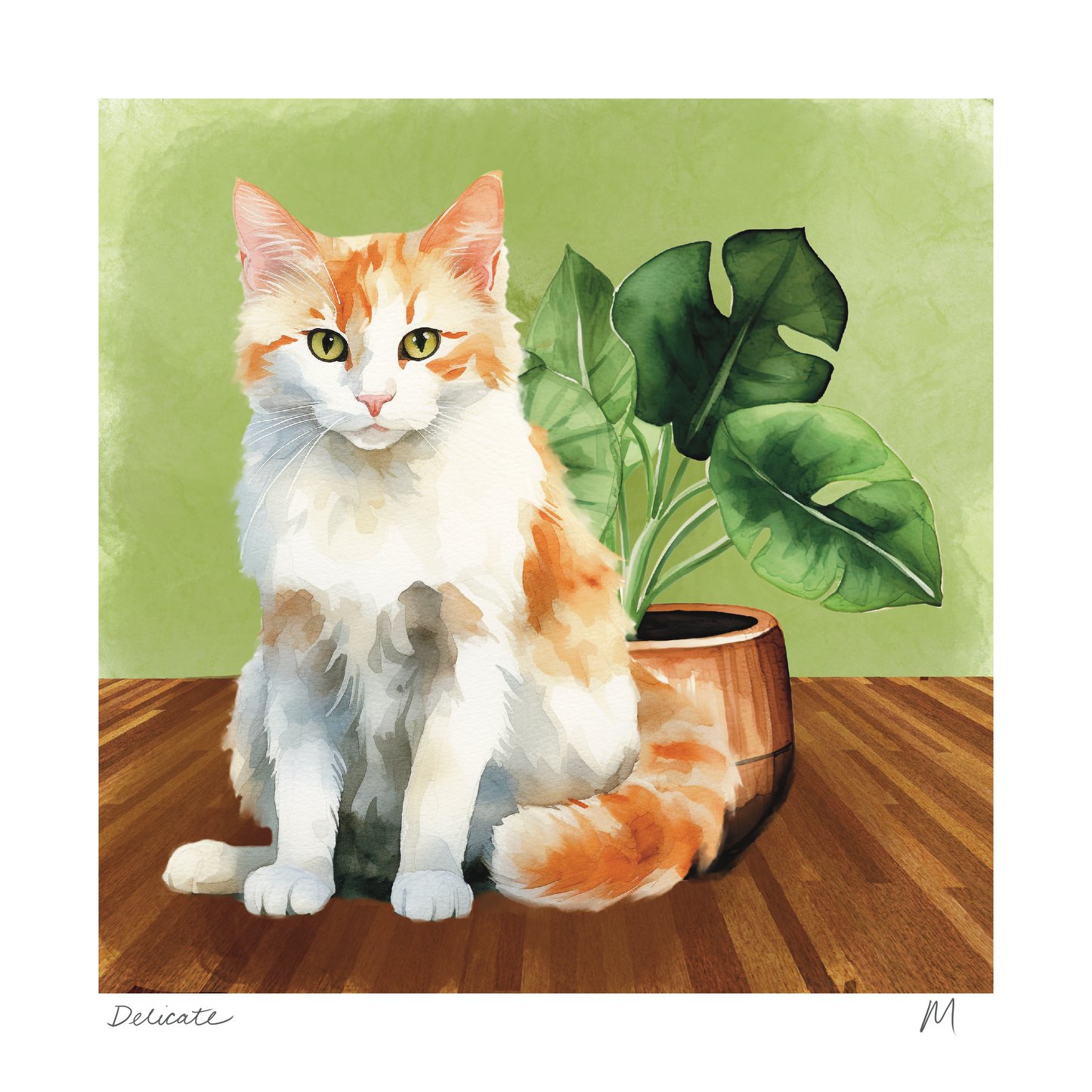 'Delicate' Art Print