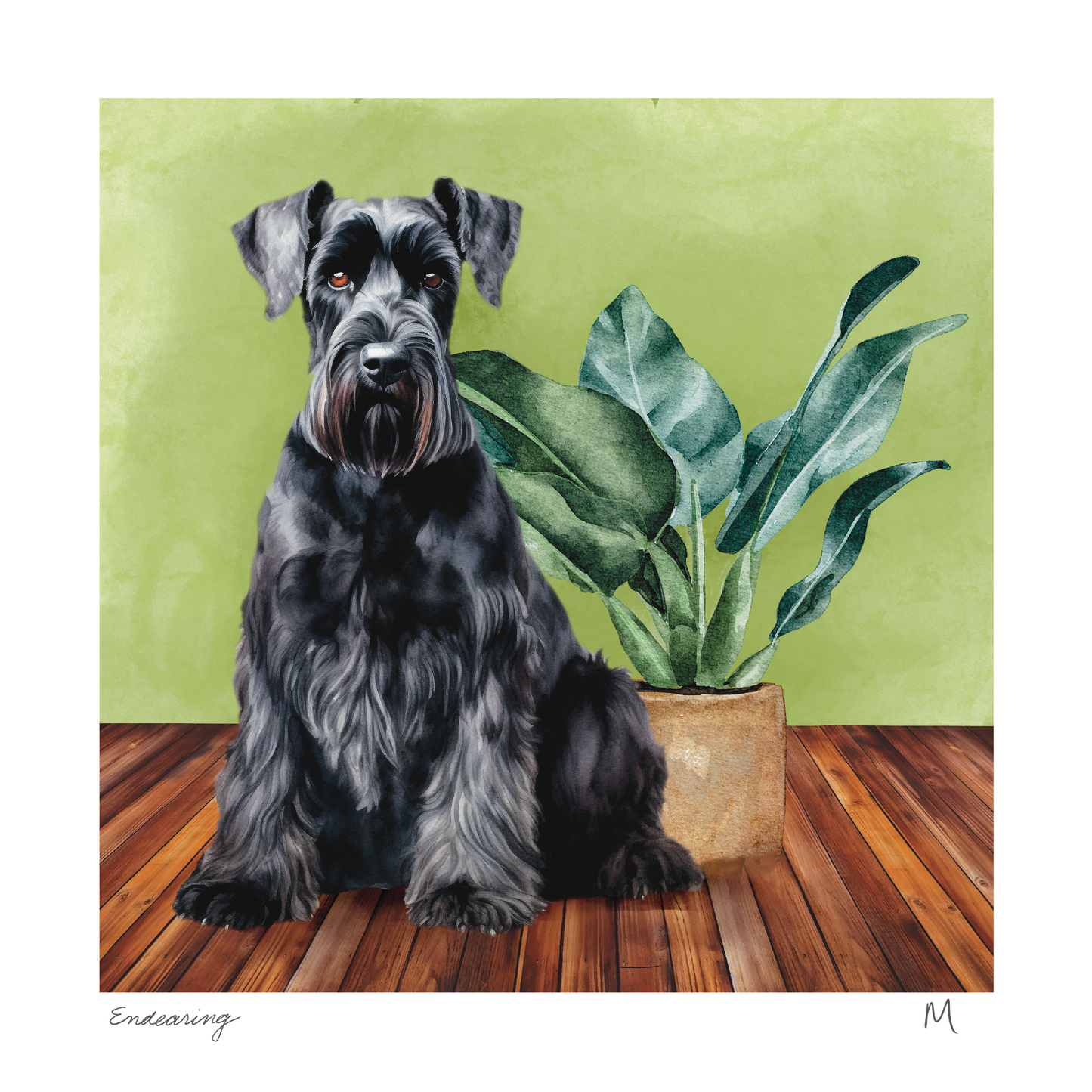 'Endearing' Art Print