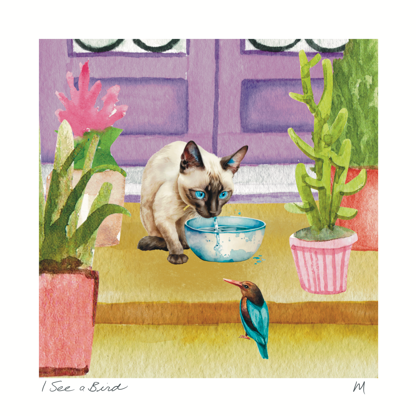 'I See a Bird' Art Print