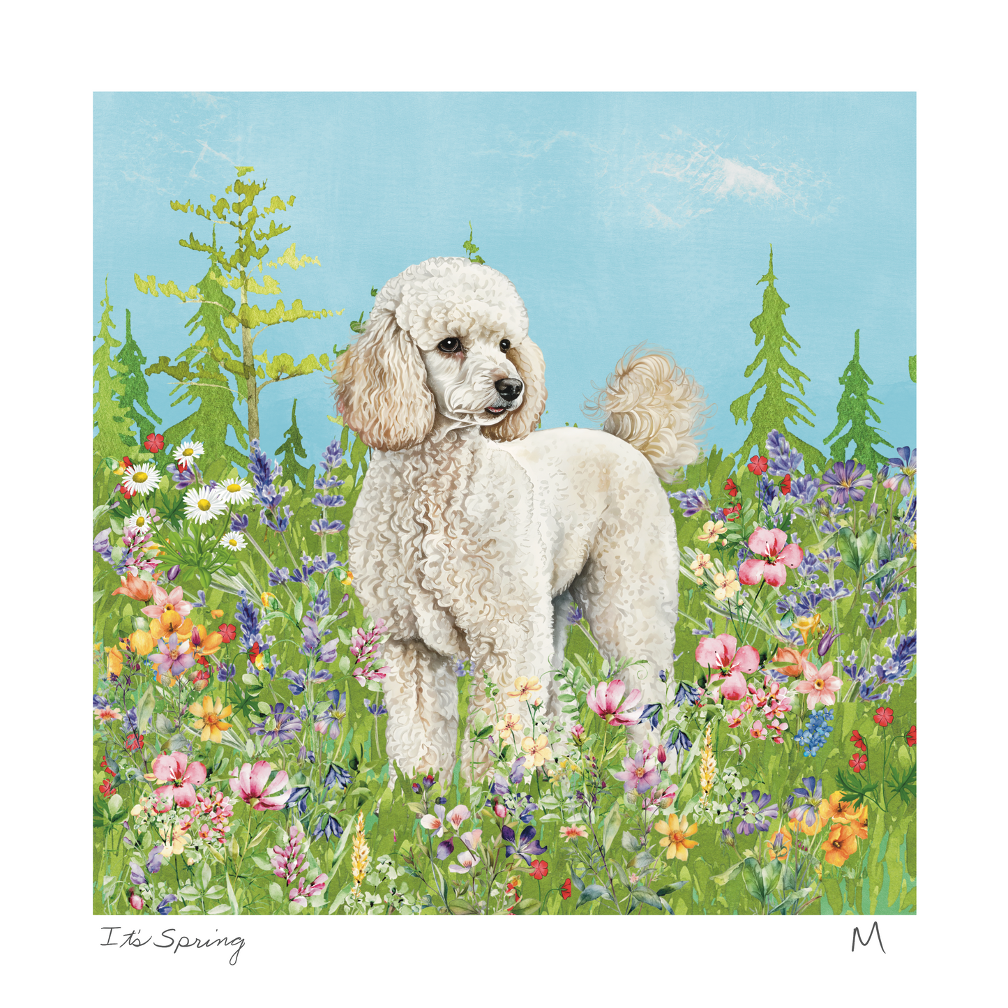 'It's Spring' Art Print