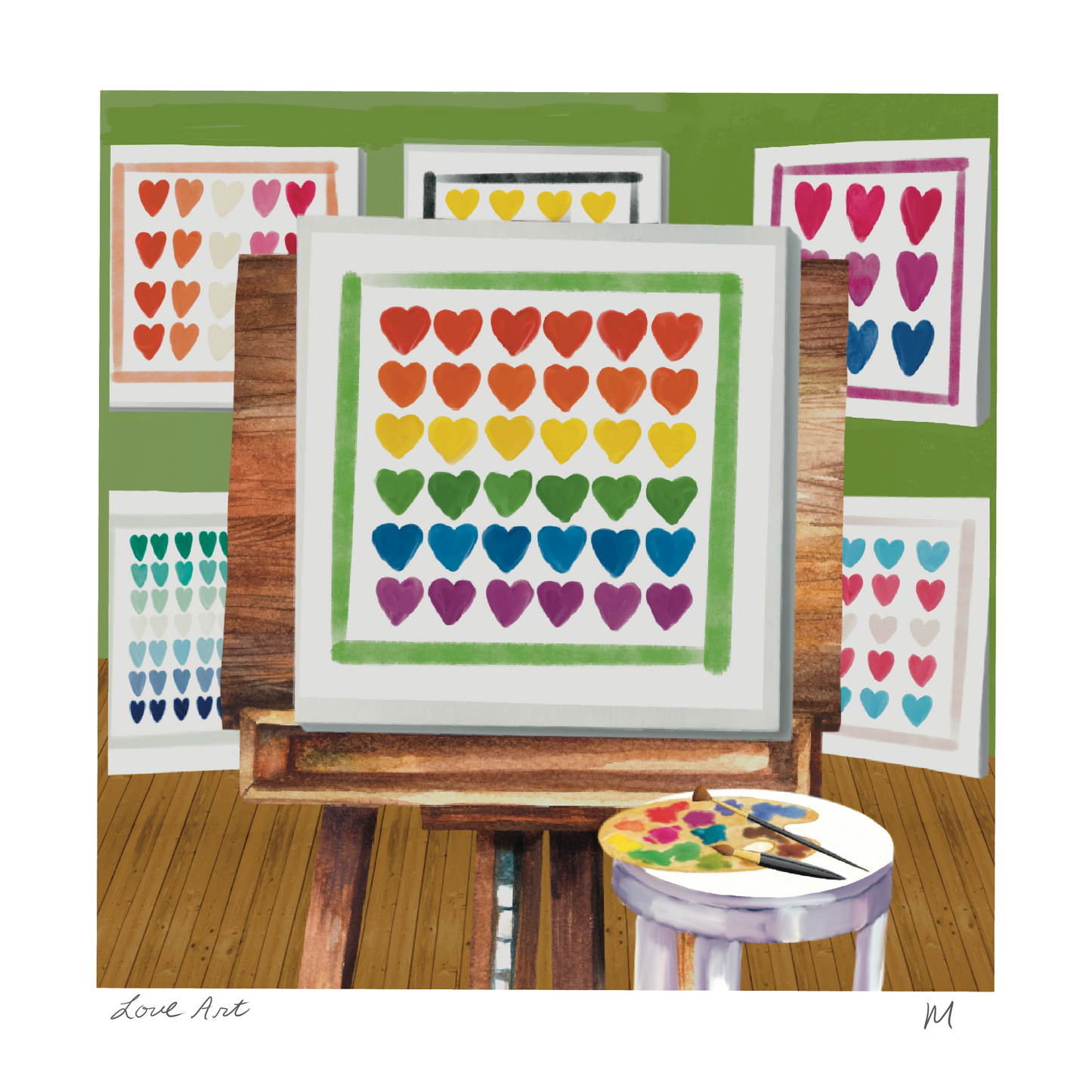 'Art Studio' Art Print