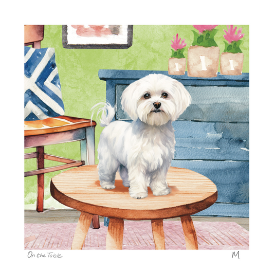 'On the Table' Art Print