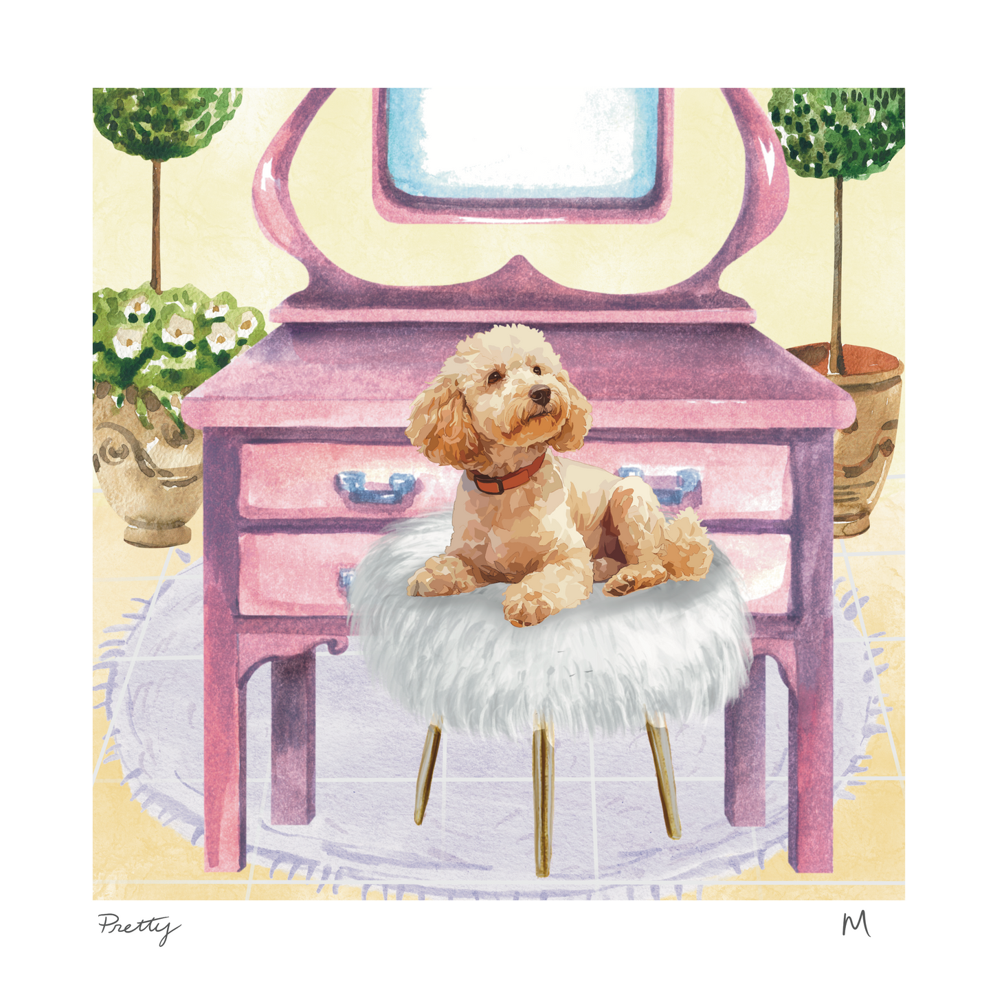 'Pretty' Art Print