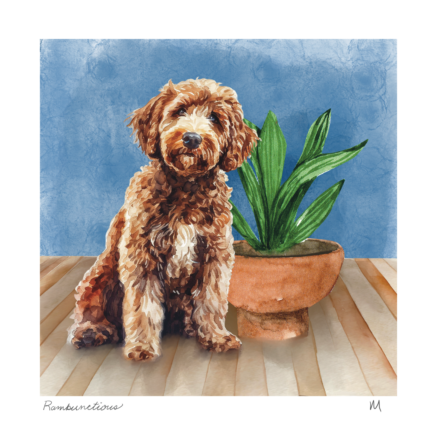 'Rambunctious' Art Print