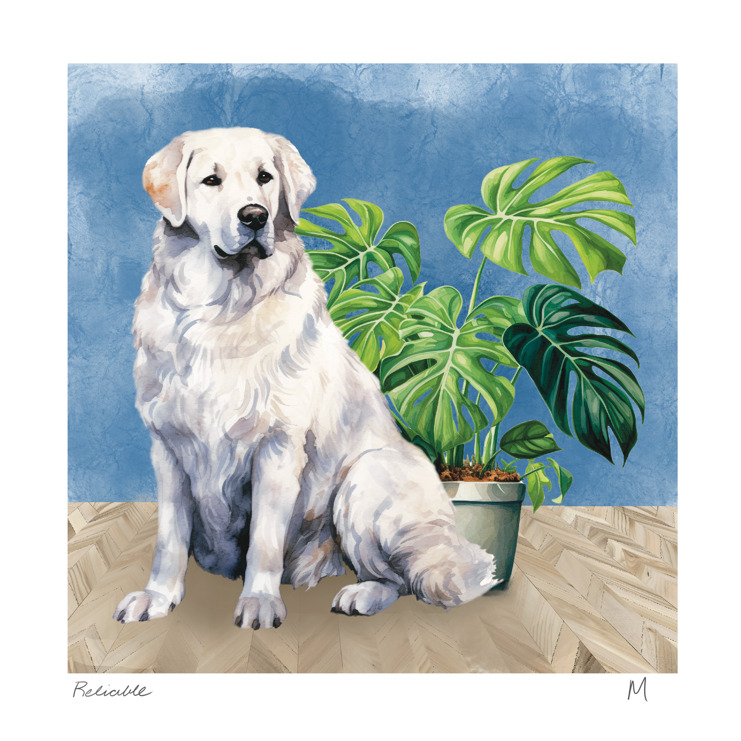 'Reliable' Art Print