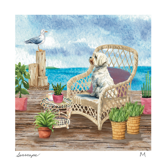 'Seascape' Art Print