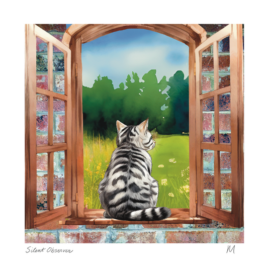 'Silent Observer' Art Print