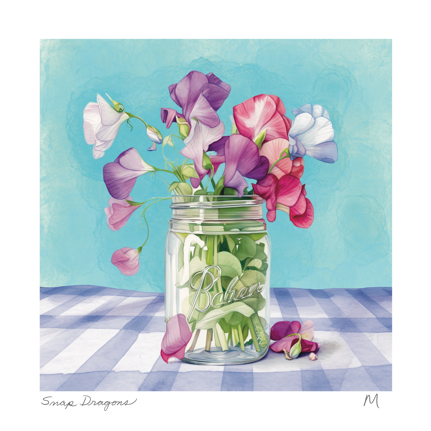 'Snap Dragons' Art Print