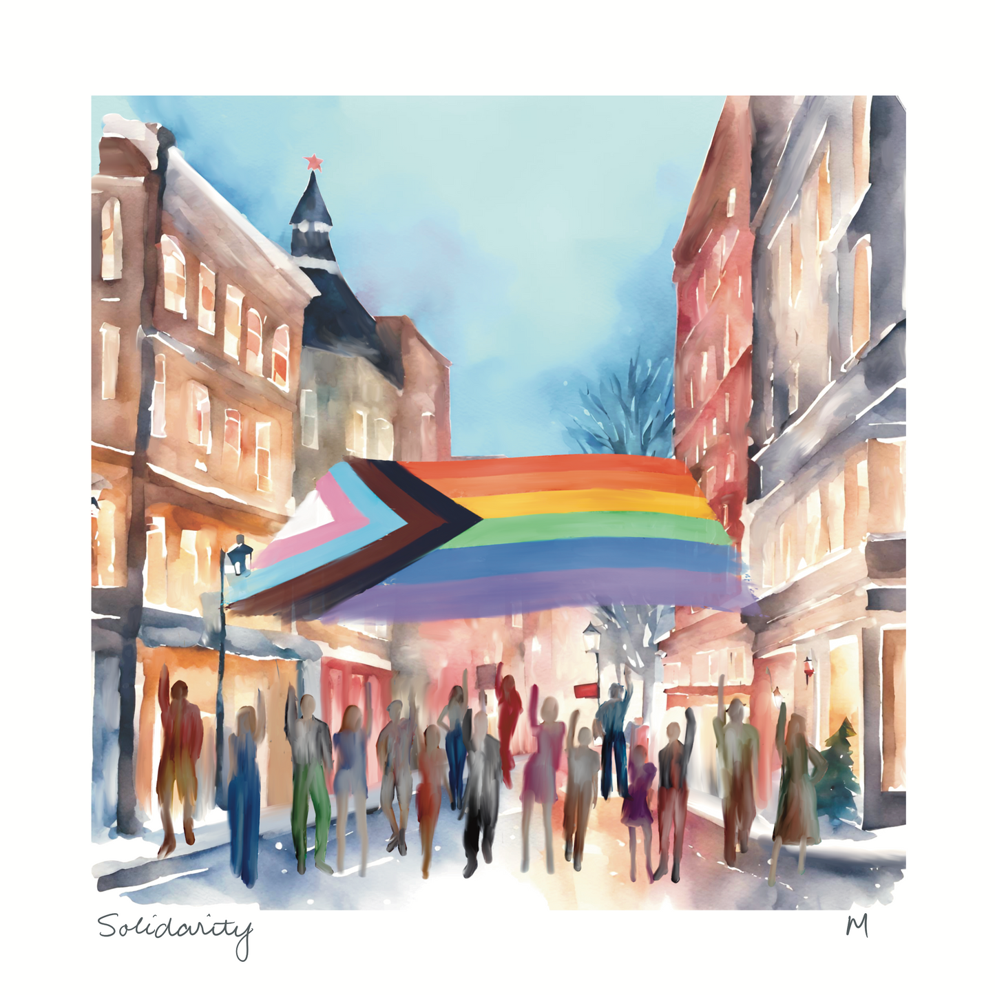 'Solidarity' Art Print