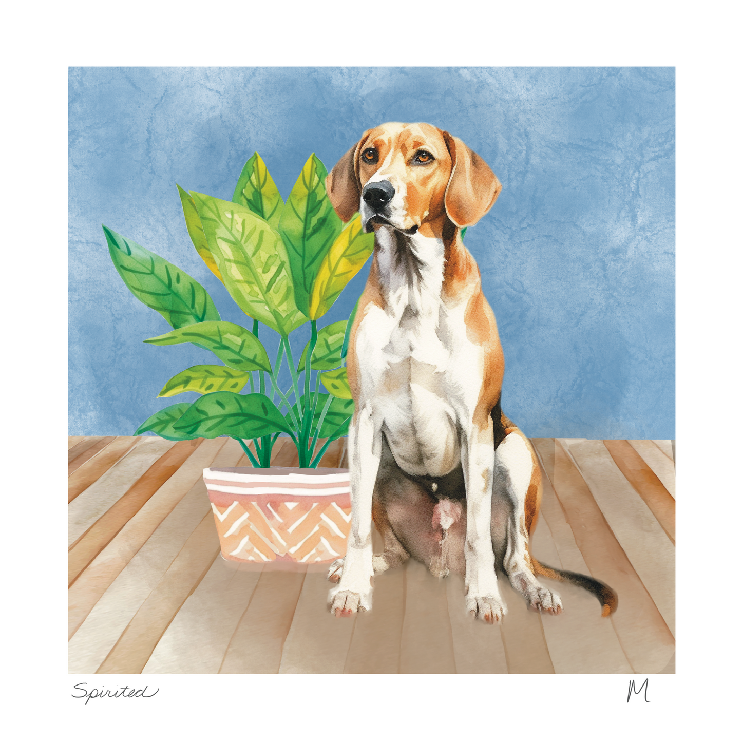 'Spirited' Art Print