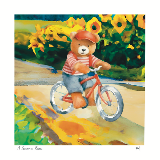 'A Summer Ride' Art Print