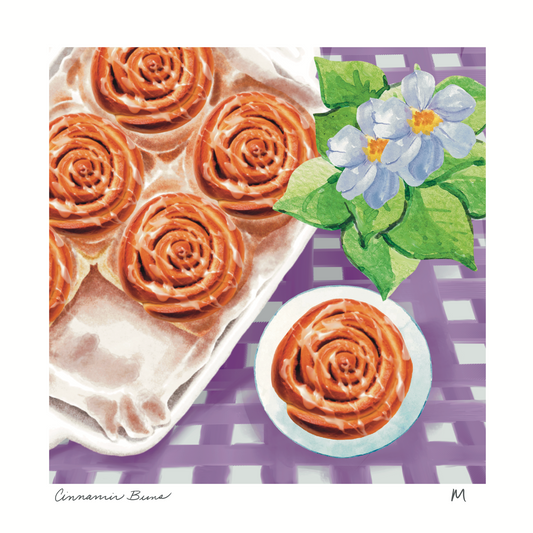 'Cinnamon Buns' Art Print