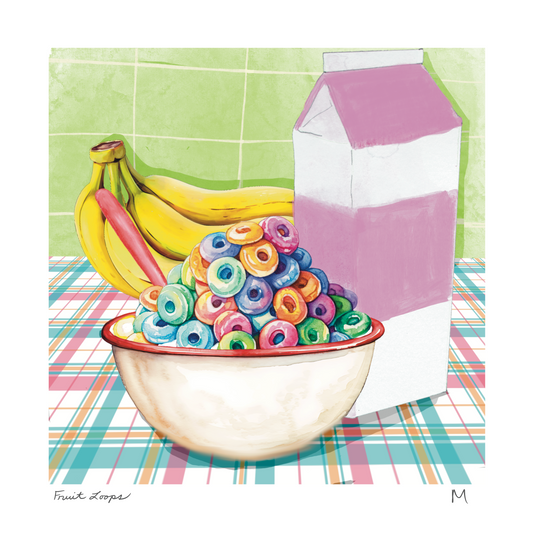 'Fruit Loops' Art Print