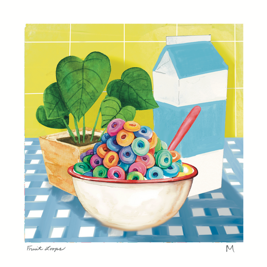 'Fruit Loops' Art Print