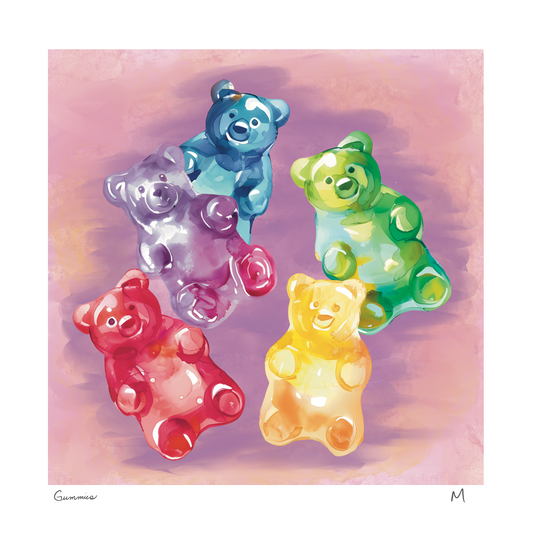 'Gummies' Art Print