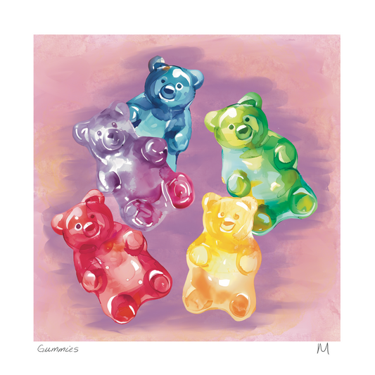 'Gummies' Art Print