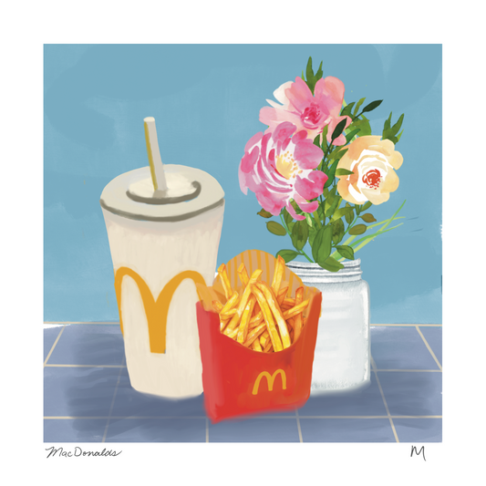 'MacDonald's' Art Print