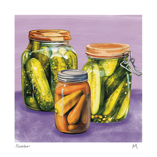 'Pickles' Art Print