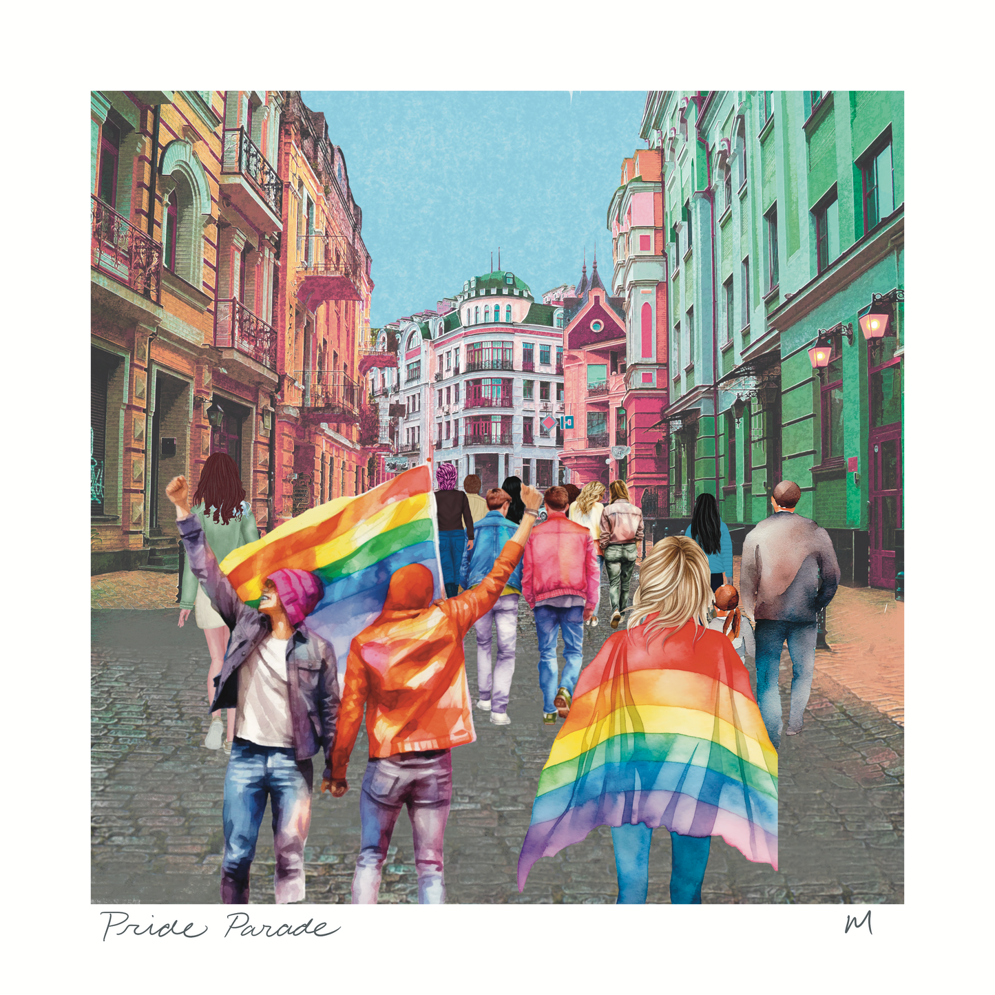 'Pride Parade' Art Print