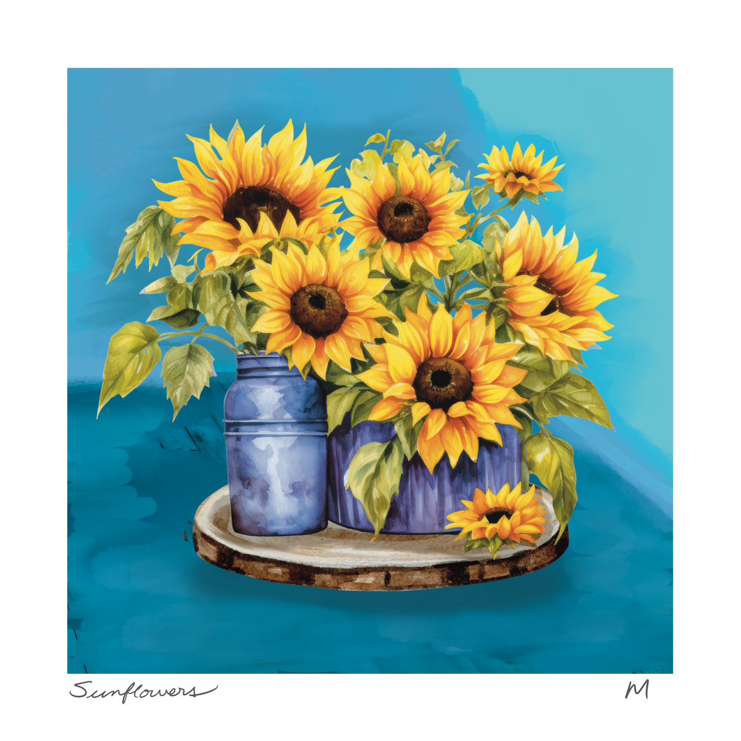 'Sunflowers' Art Print