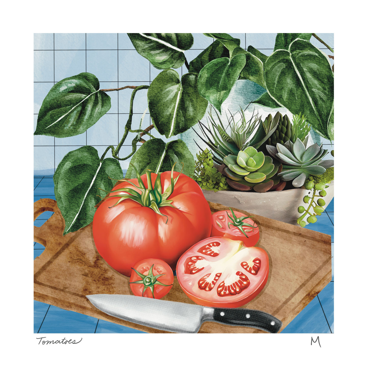 'Tomatoes' Art Print